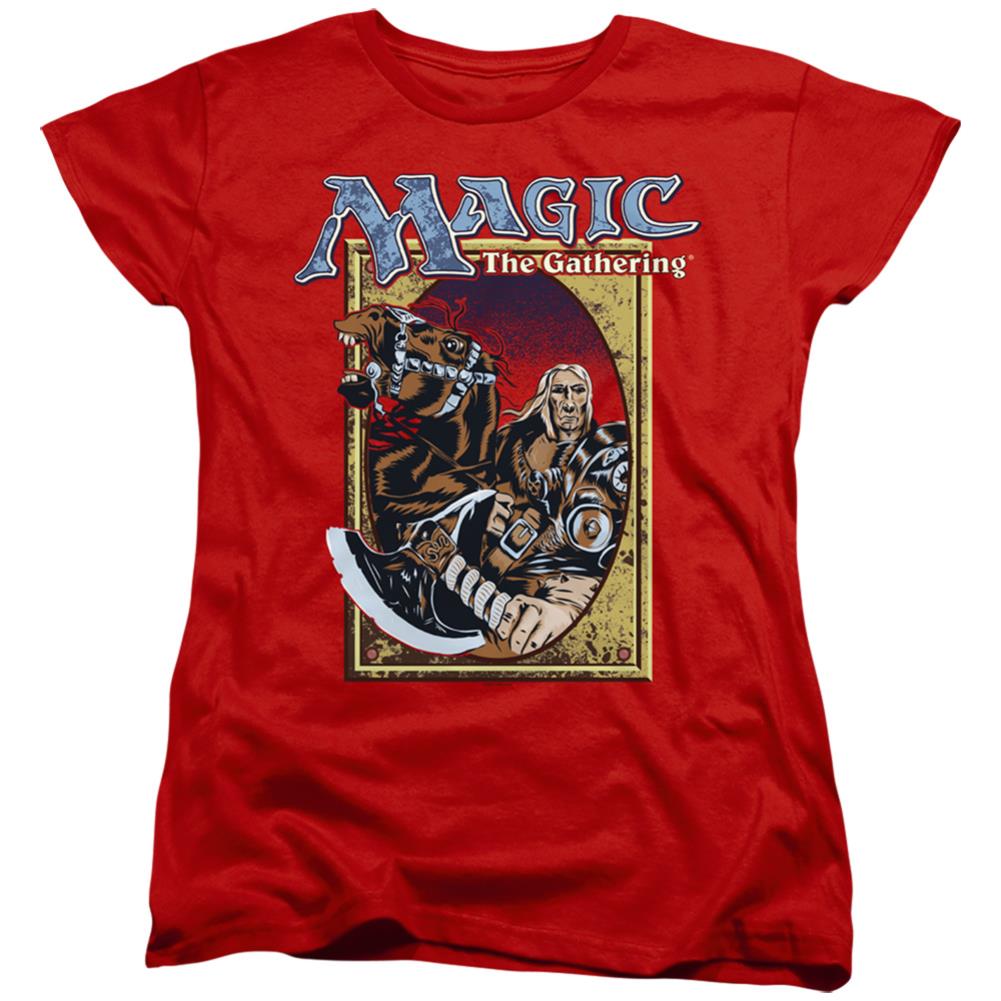 Magic The Gathering Fifth Edition Deck Art Women's 18/1 Cotton Short-Sleeve T-Shirt