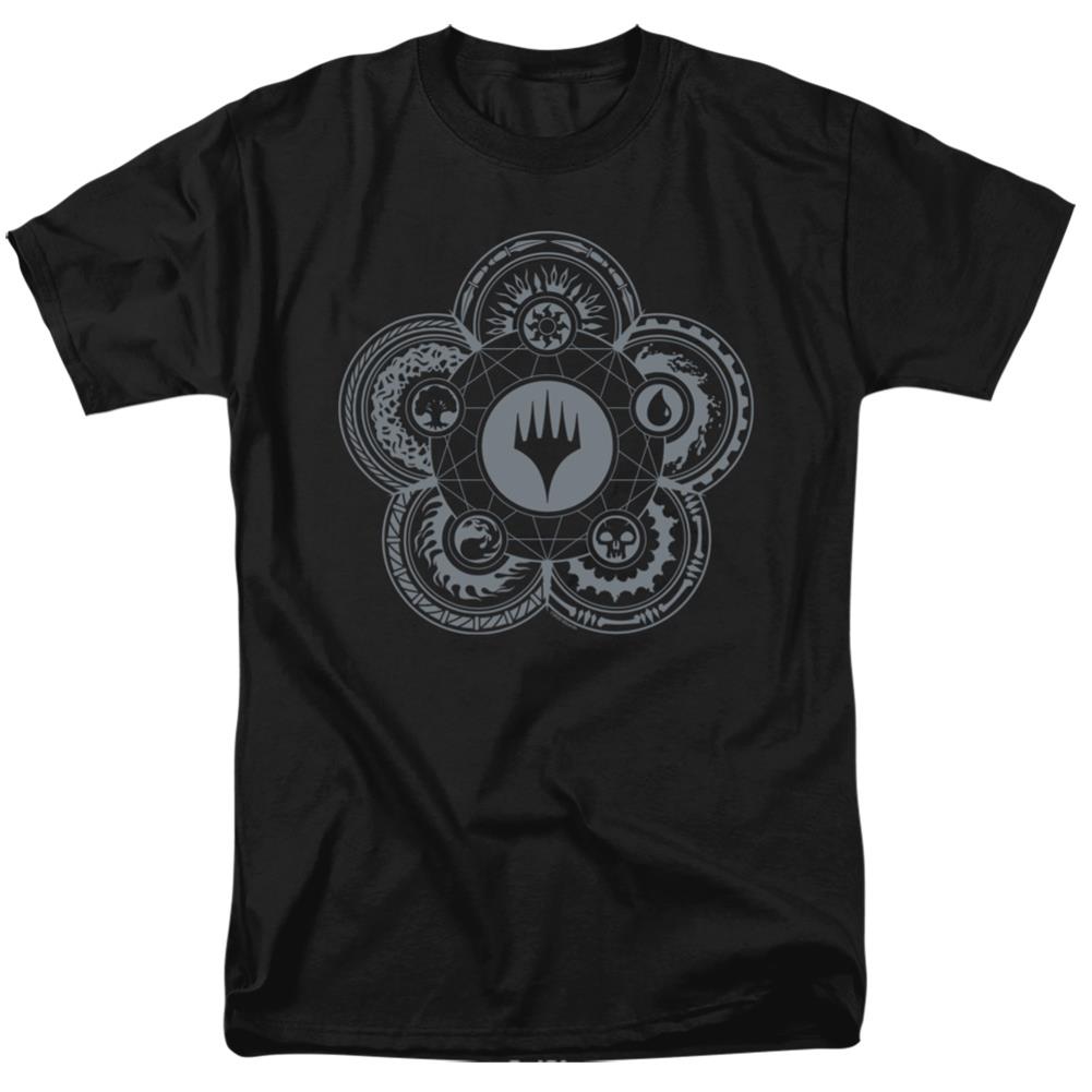 Magic The Gathering Icon Glyph Men's 18/1 Cotton Short-Sleeve T-Shirt