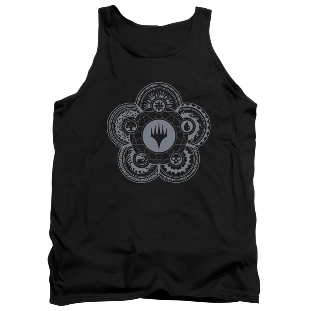 Magic The Gathering Icon Glyph Men's 18/1 Cotton Tank Top