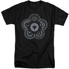 Magic The Gathering Icon Glyph Men's 18/1 Tall Cotton Short-Sleeve T-Shirt