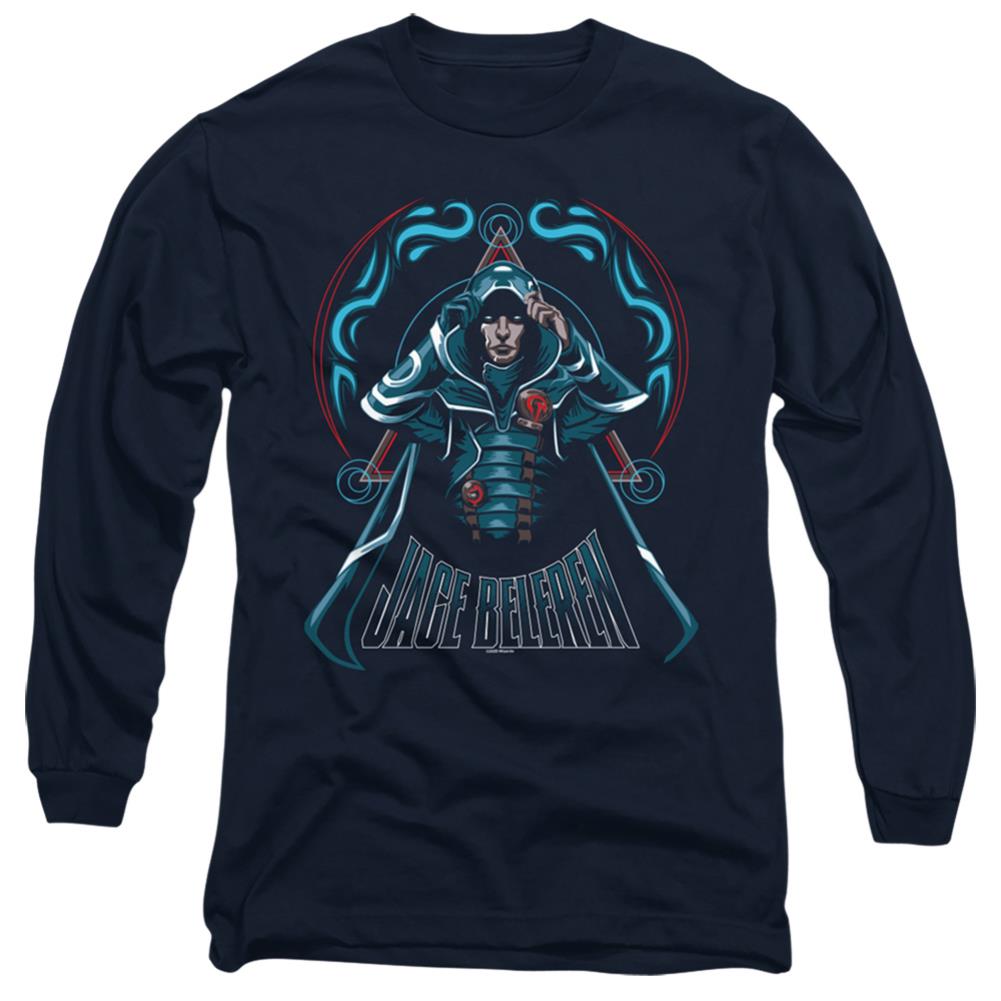 Magic The Gathering Jace Men's 18/1 Cotton Long-Sleeve T-Shirt