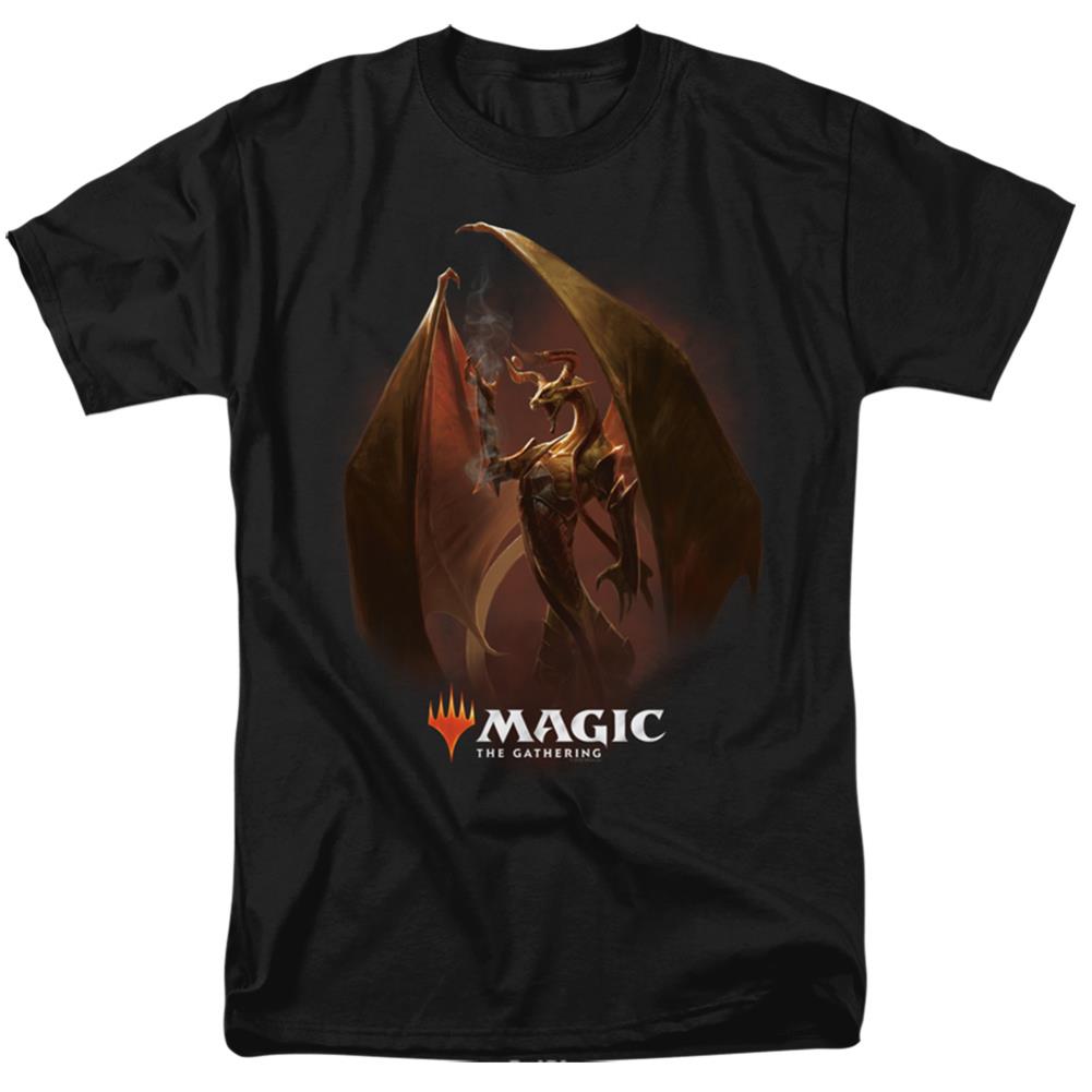 Magic The Gathering Nicol Bolas Men's 18/1 Cotton Short-Sleeve T-Shirt