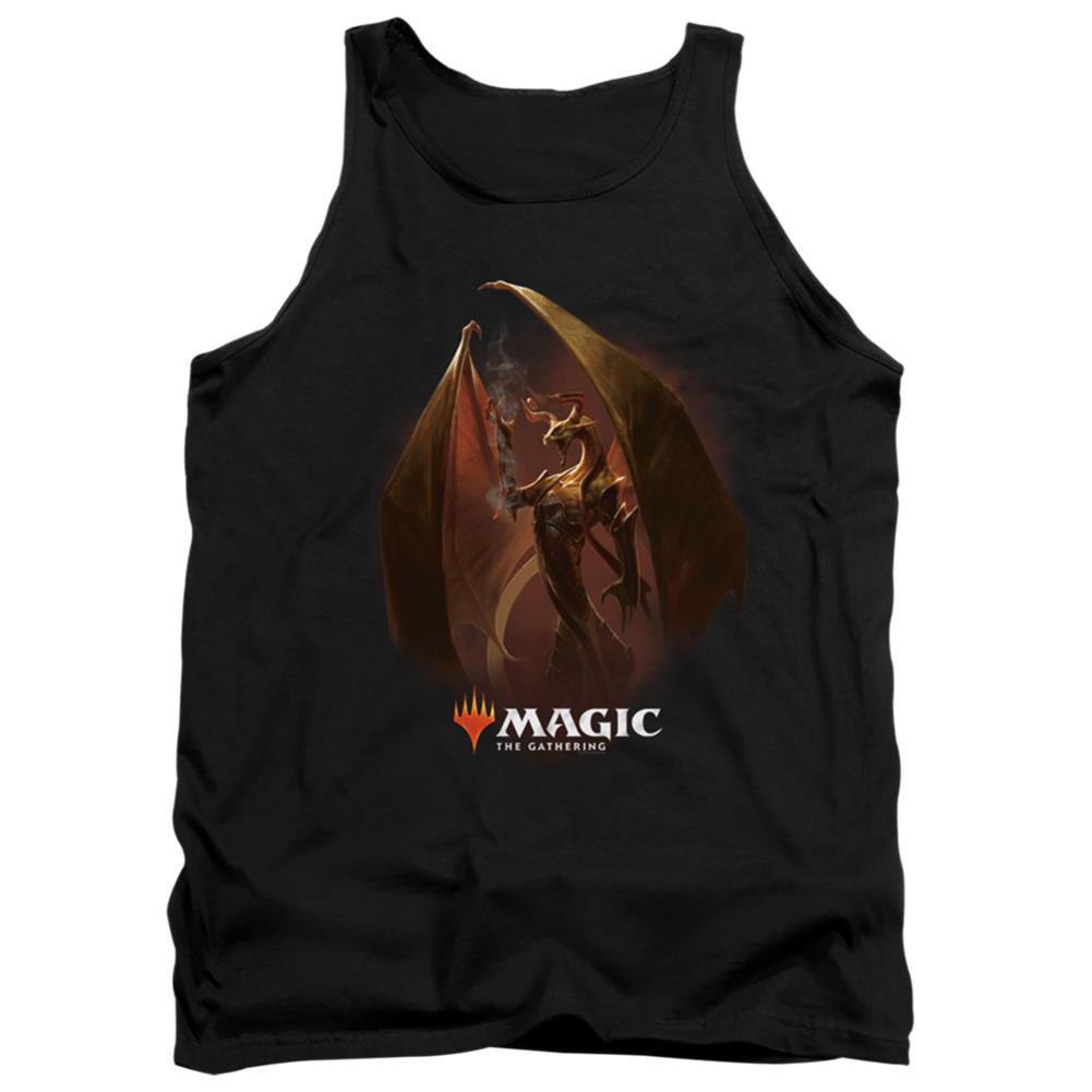 Magic The Gathering Nicol Bolas Men's 18/1 Cotton Tank Top