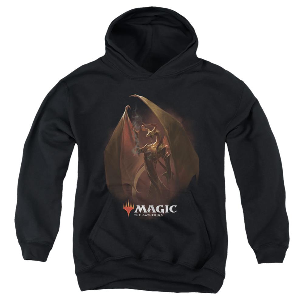 Magic The Gathering Nicol Bolas Youth Cotton Poly Pull-Over Hoodie