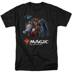 Magic The Gathering Planeswalkers Men's 18/1 Cotton Short-Sleeve T-Shirt