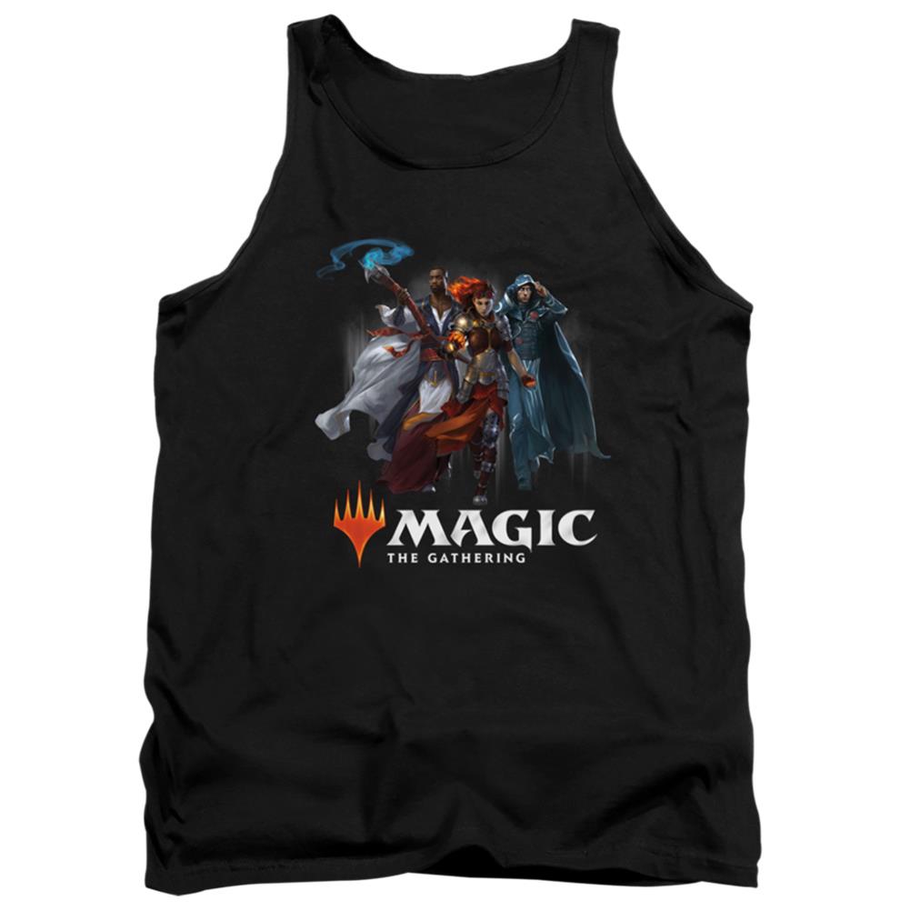 Magic The Gathering Planeswalkers Men's 18/1 Cotton Tank Top