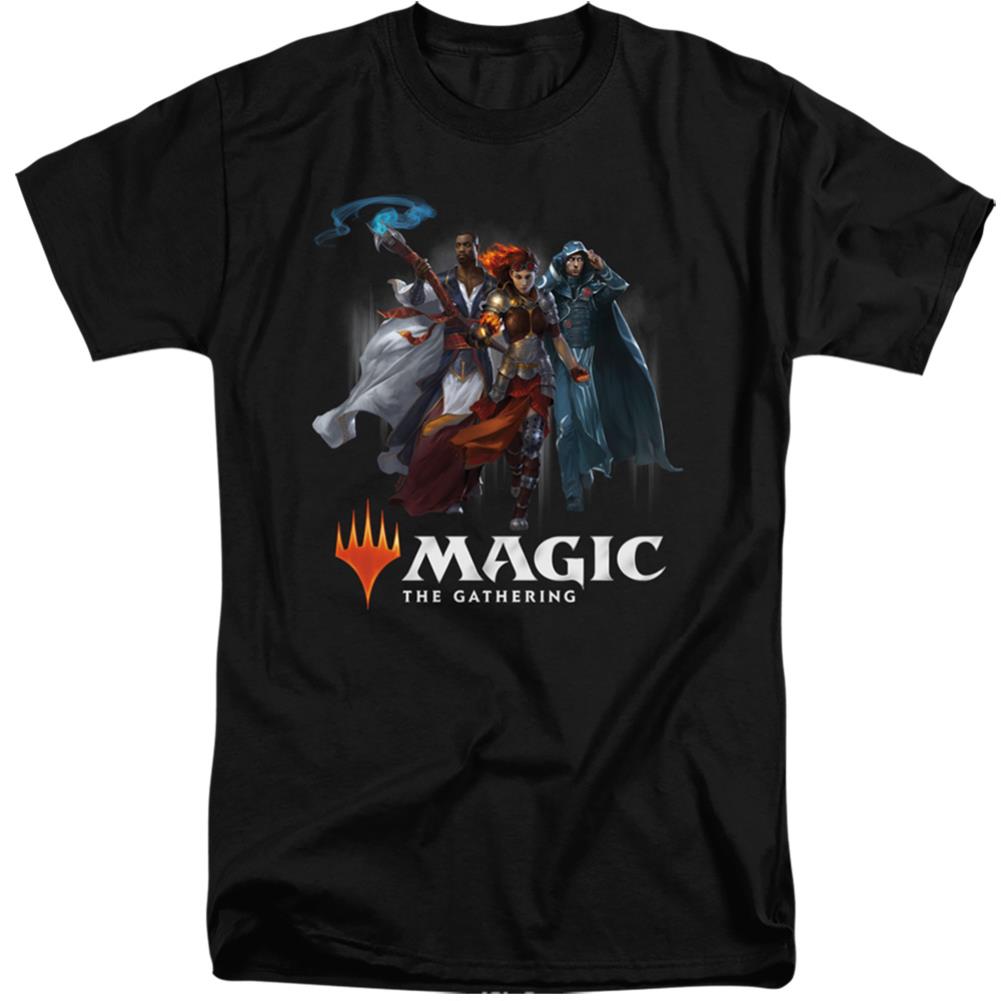 Magic The Gathering Planeswalkers Men's 18/1 Tall Cotton Short-Sleeve T-Shirt