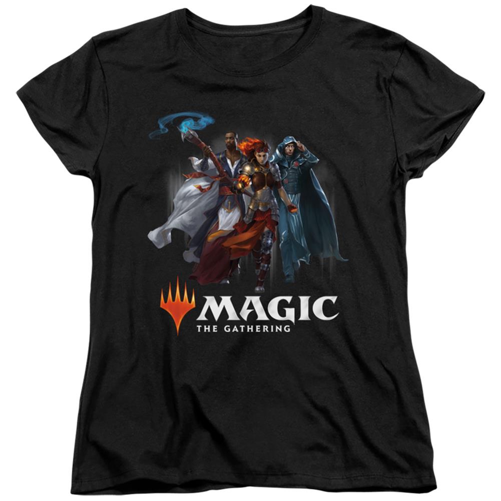 Magic The Gathering Planeswalkers Women's 18/1 Cotton Short-Sleeve T-Shirt