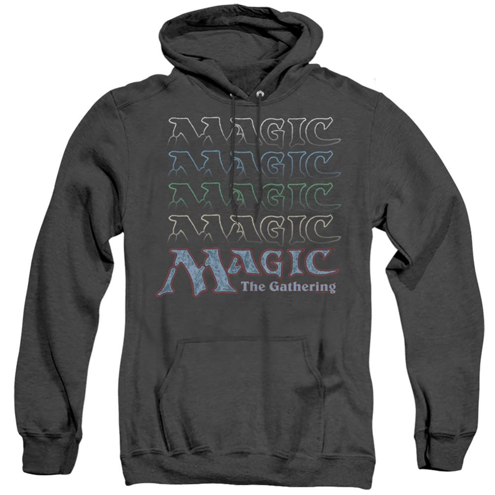 Magic The Gathering Retro Logo Repeat Men's Pull-Over Hoodie
