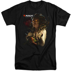 Magic The Gathering Vraska Queen Of Golgari Men's 18/1 Tall Cotton Short-Sleeve T-Shirt