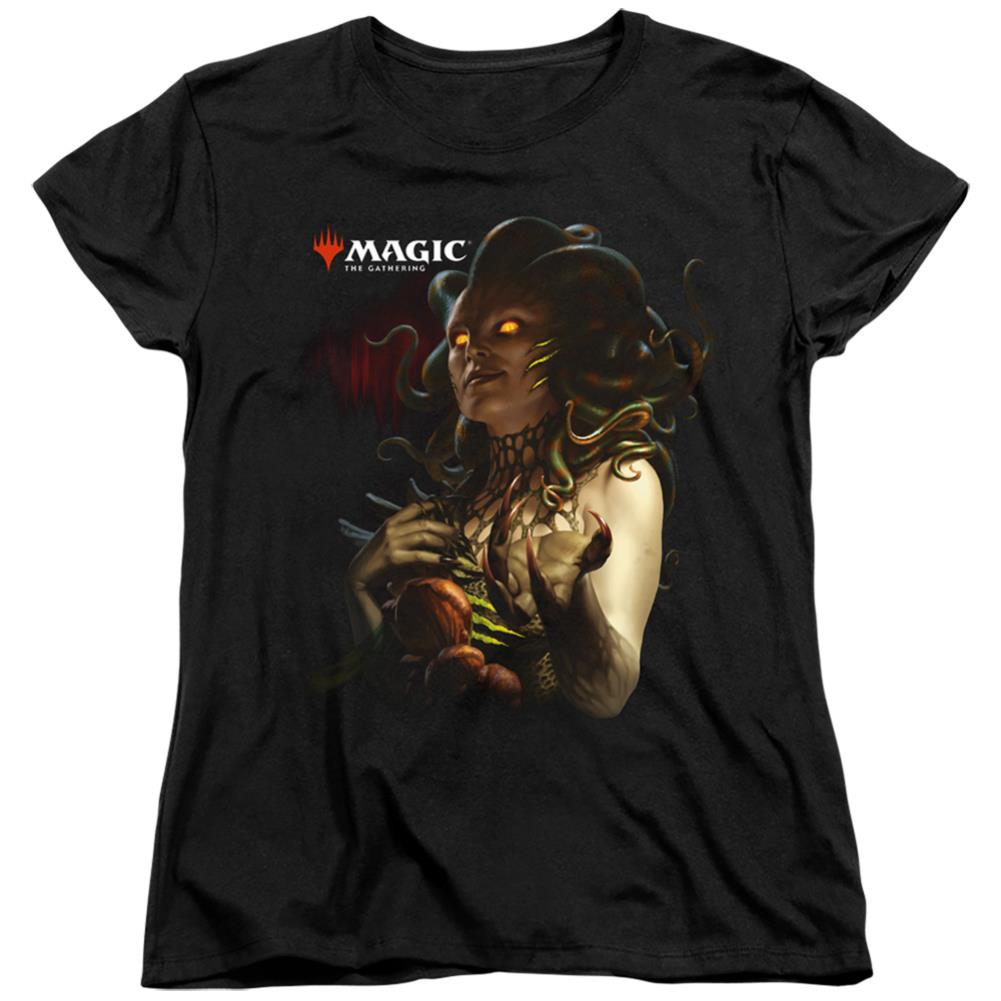Magic The Gathering Vraska Queen Of Golgari Women's 18/1 Cotton Short-Sleeve T-Shirt
