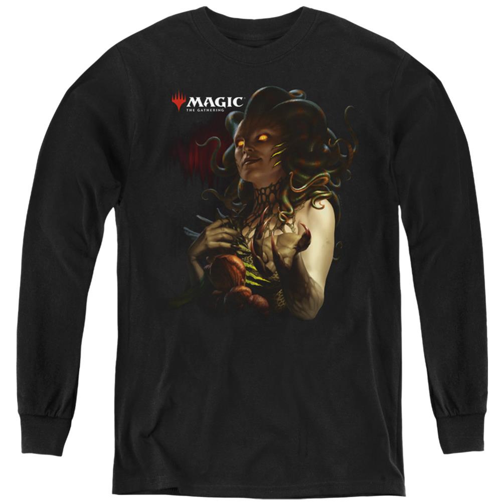 Magic The Gathering Vraska Queen Of Golgari Youth Long-Sleeve T-Shirt