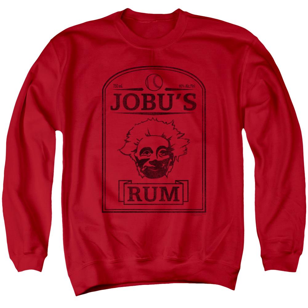 Major League Jobus Rum Men's Crewneck 50 50 Poly Long-Sleeve T-Shirt