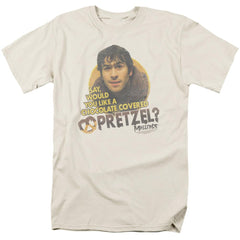 Mallrats Pretzels Men's 18/1 Cotton Short-Sleeve T-Shirt