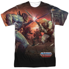 Masters Of The Universe Battle Men's Regular Fit Polyester Short-Sleeve T-Shirt