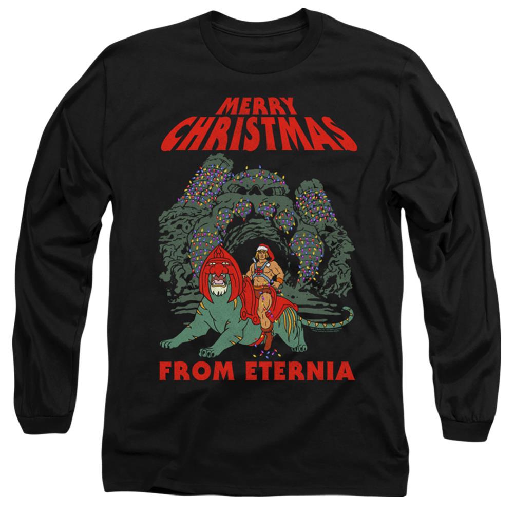 Masters Of The Universe Eternia Christmas Men's 18/1 Cotton Long-Sleeve T-Shirt