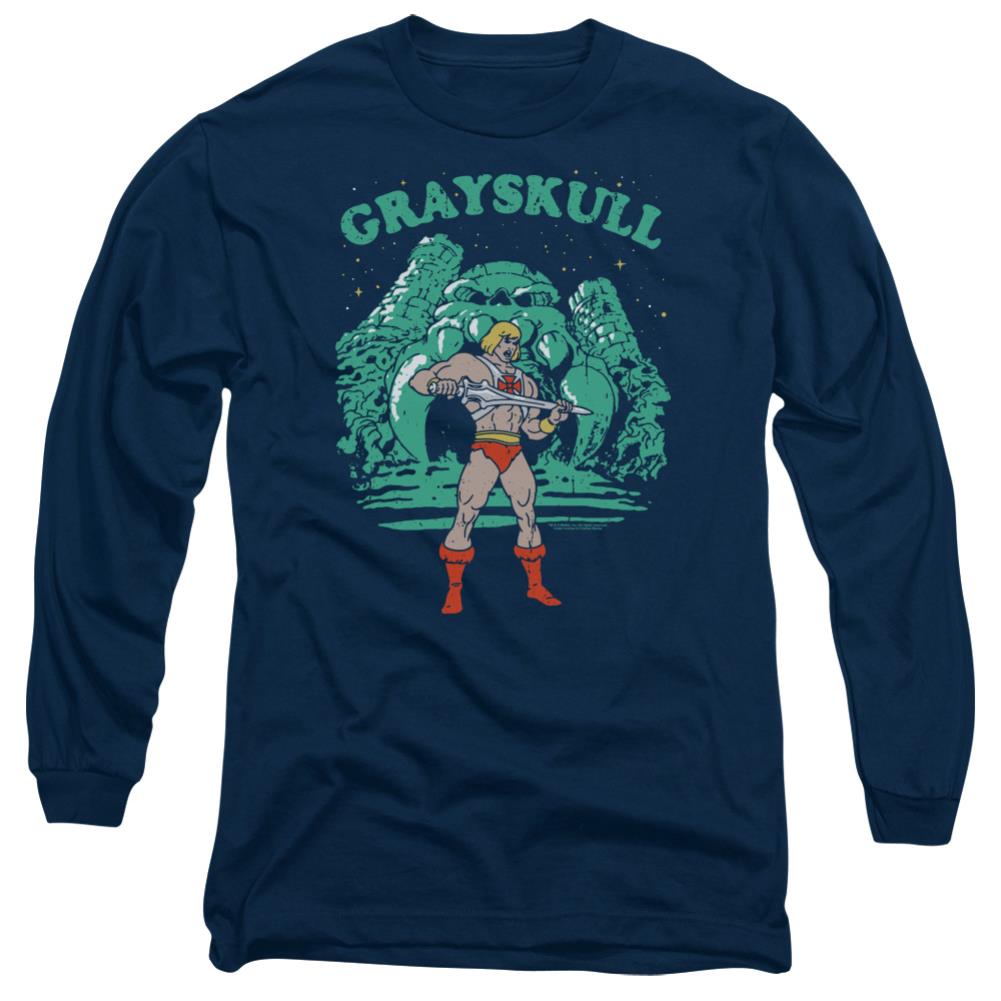 Masters Of The Universe Grayskull Nights Men's 18/1 Cotton Long-Sleeve T-Shirt