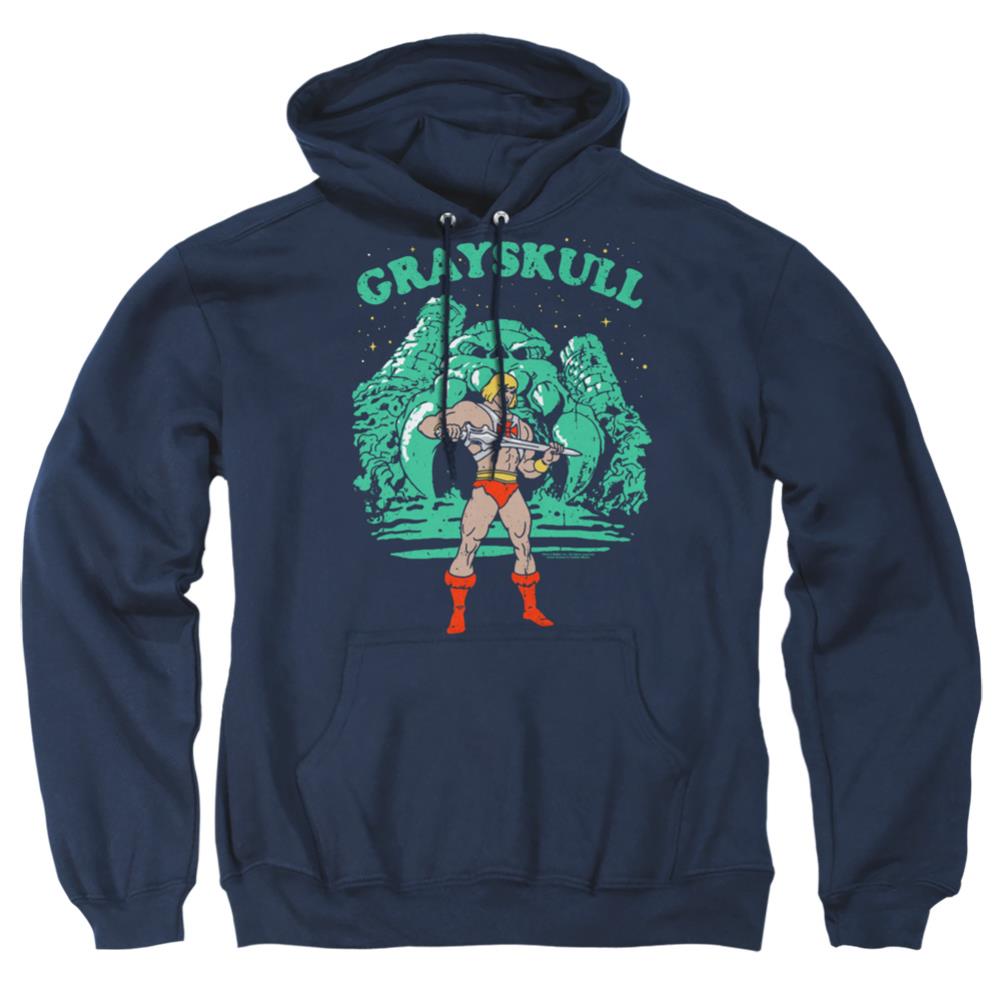 Masters Of The Universe Grayskull Nights Men's Pull-Over 75 25 Poly Hoodie