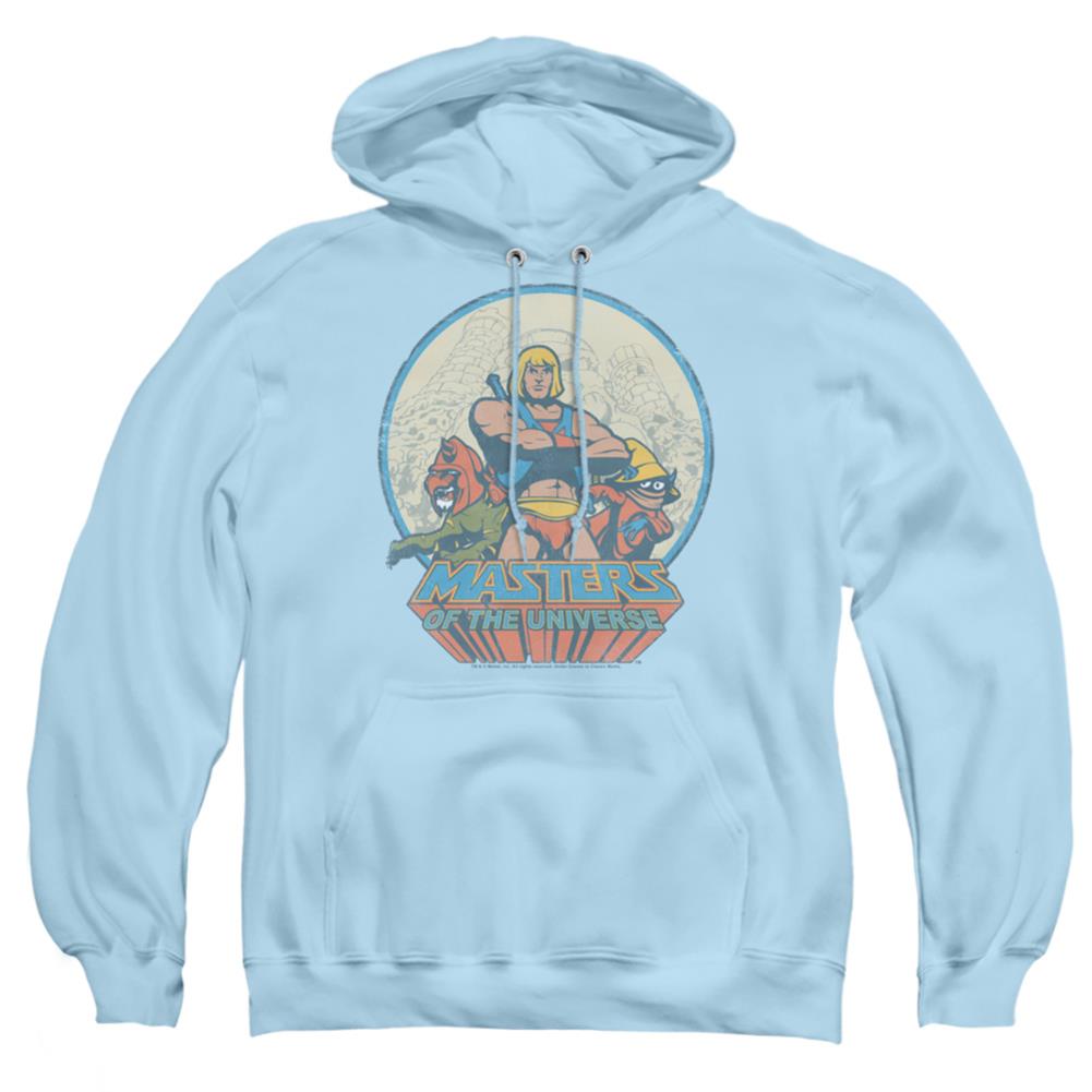 Masters Of The Universe He Man And Crew Men's Pull-Over 75 25 Poly Hoodie