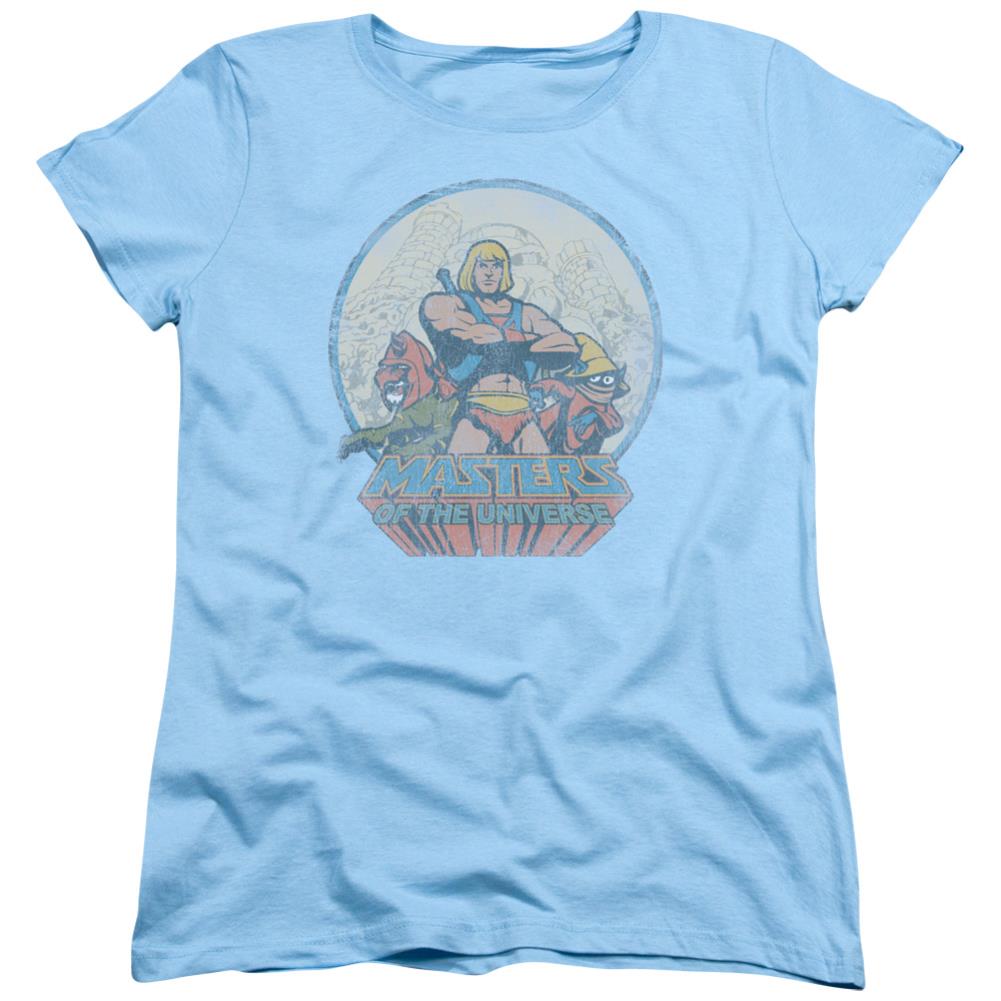 Masters Of The Universe He Man And Crew Women's 18/1 Cotton Short-Sleeve T-Shirt