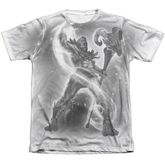 Masters Of The Universe Skeletor B&W Men's Regular Fit Poly Cotton Short-Sleeve T-Shirt