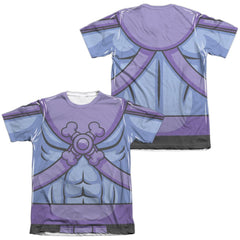 Masters Of The Universe Skeletor Costume (Front/Back Print) Men's Regular Fit Poly Cotton Short-Sleeve T-Shirt