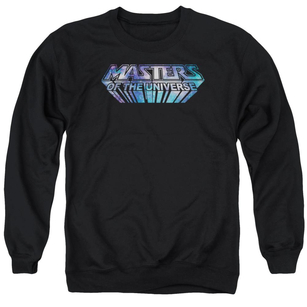 Masters Of The Universe Space Logo Men's Crewneck 50 50 Poly Long-Sleeve T-Shirt