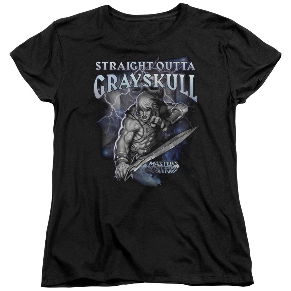 Masters Of The Universe Straight Outta Grayskull Women's 18/1 Cotton Short-Sleeve T-Shirt