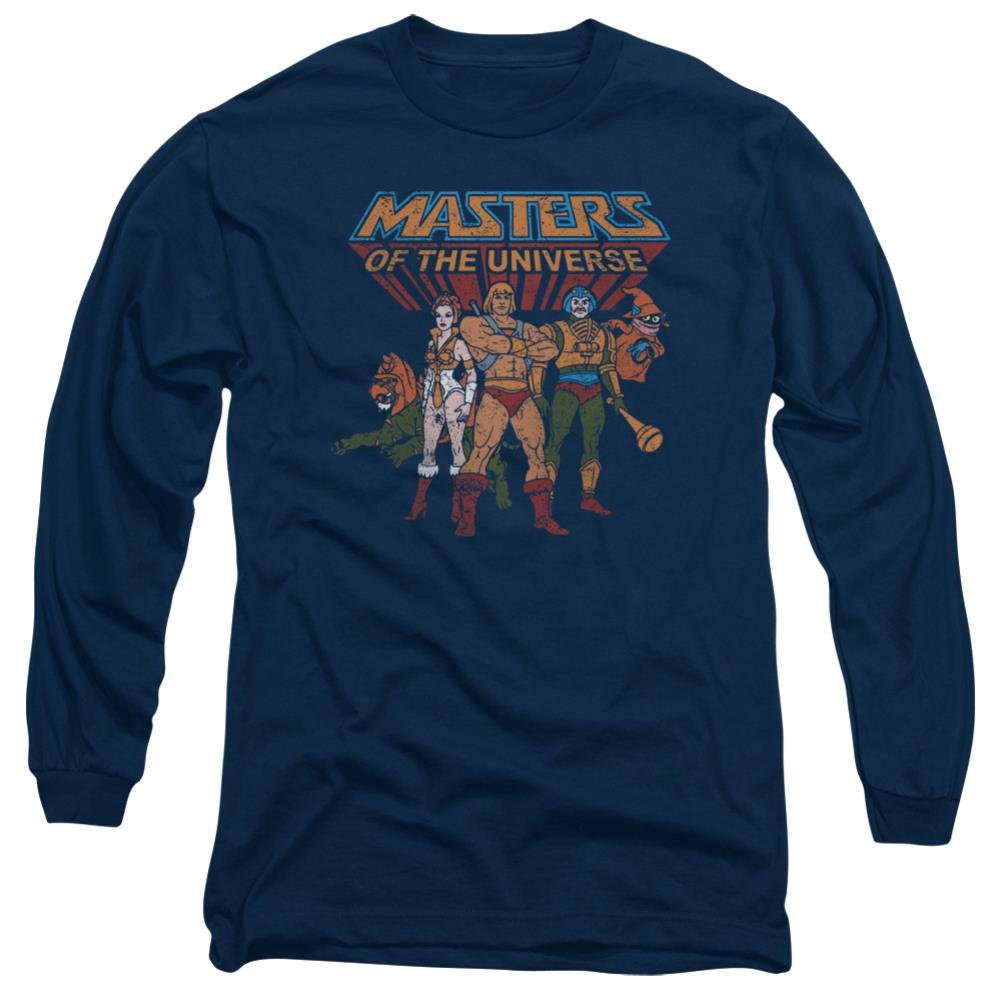 Masters Of The Universe Team Of Heroes Men's 18/1 Cotton Long-Sleeve T-Shirt