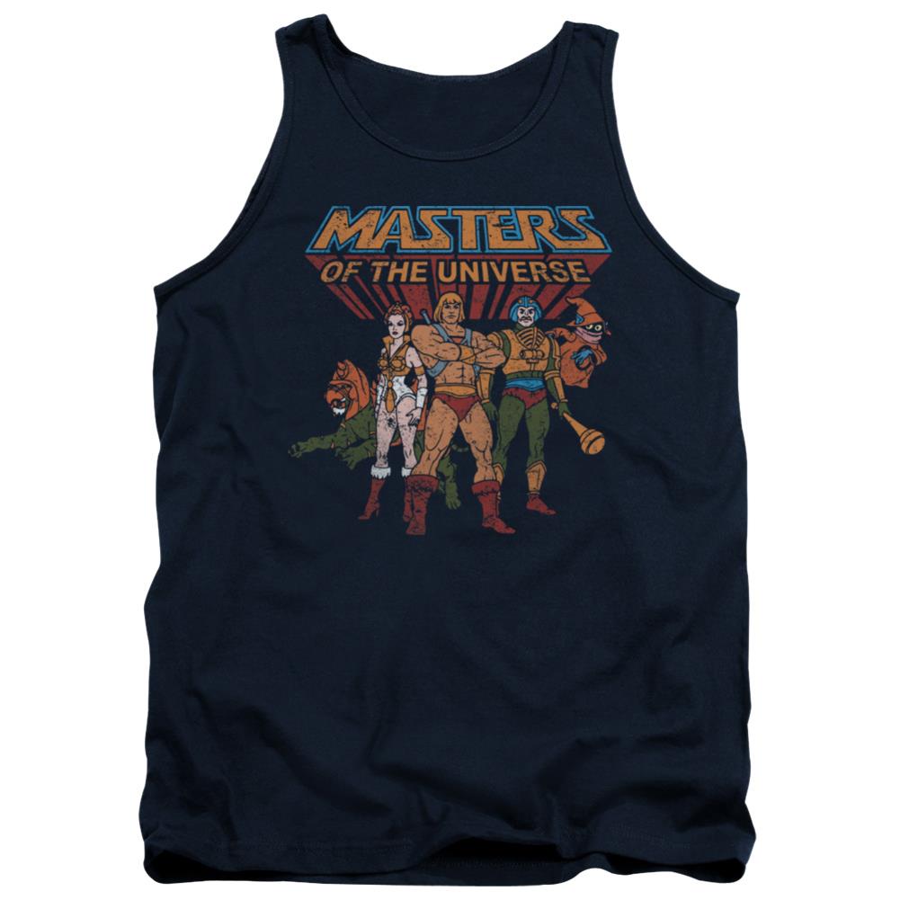 Masters Of The Universe Team Of Heroes Men's 18/1 Cotton Tank Top