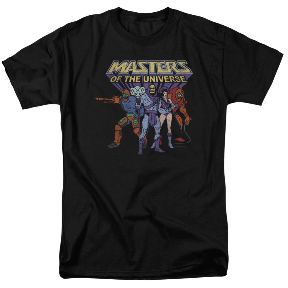 Masters Of The Universe Team Of Villains Men's 18/1 Cotton Short-Sleeve T-Shirt