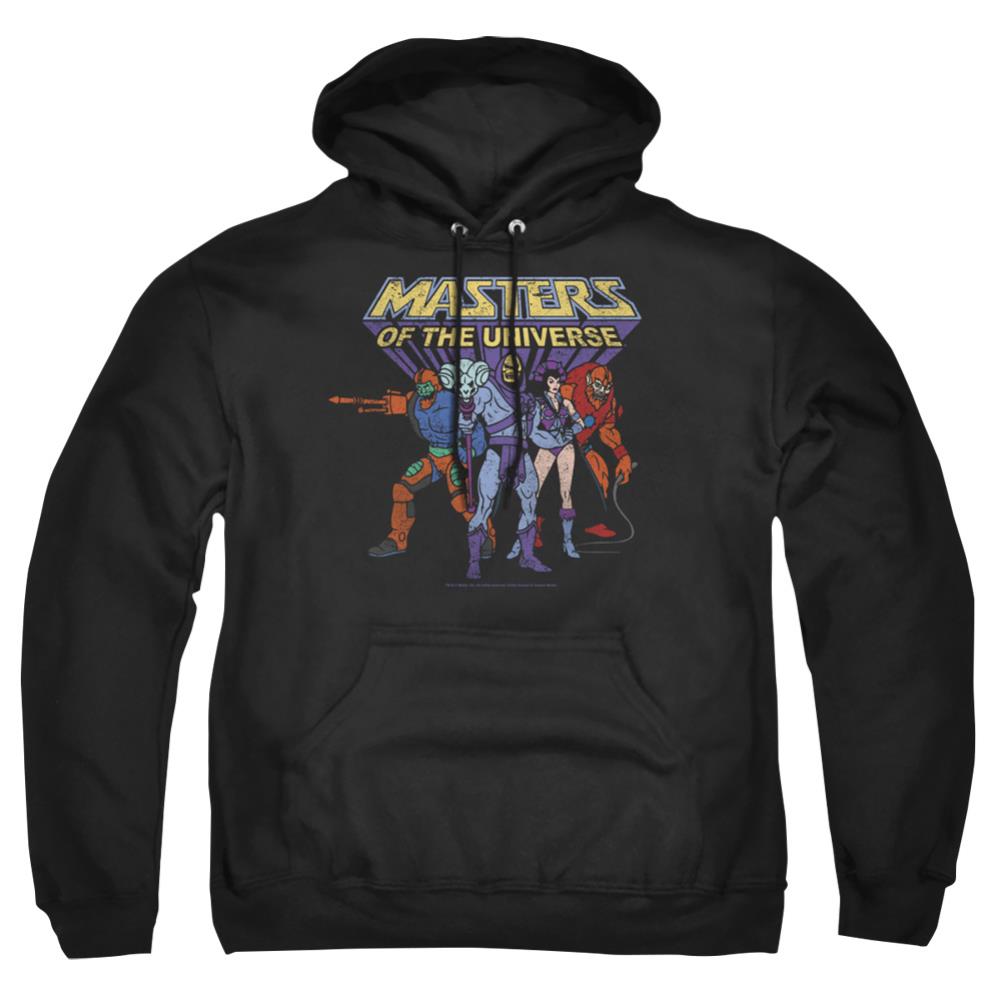 Masters Of The Universe Team Of Villains Men's Pull-Over 75 25 Poly Hoodie