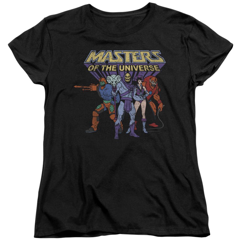 Masters Of The Universe Team Of Villains Women's 18/1 Cotton Short-Sleeve T-Shirt