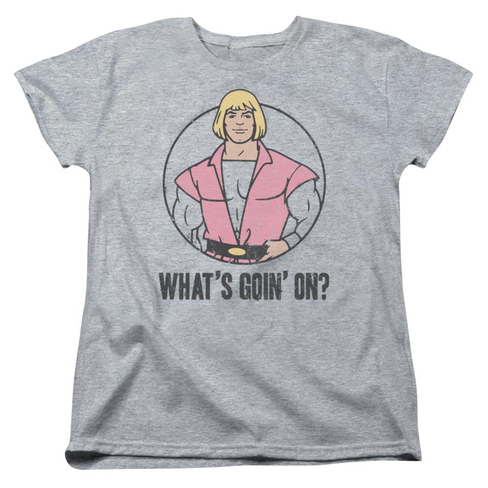 Masters Of The Universe What's Goin On Women's 18/1 Cotton Short-Sleeve T-Shirt