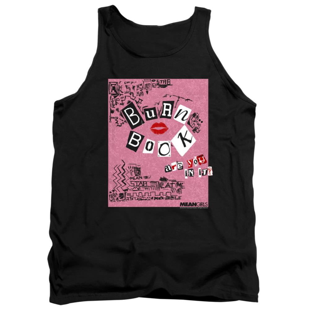 Mean Girls Burn Book Men's 18/1 Cotton Tank Top