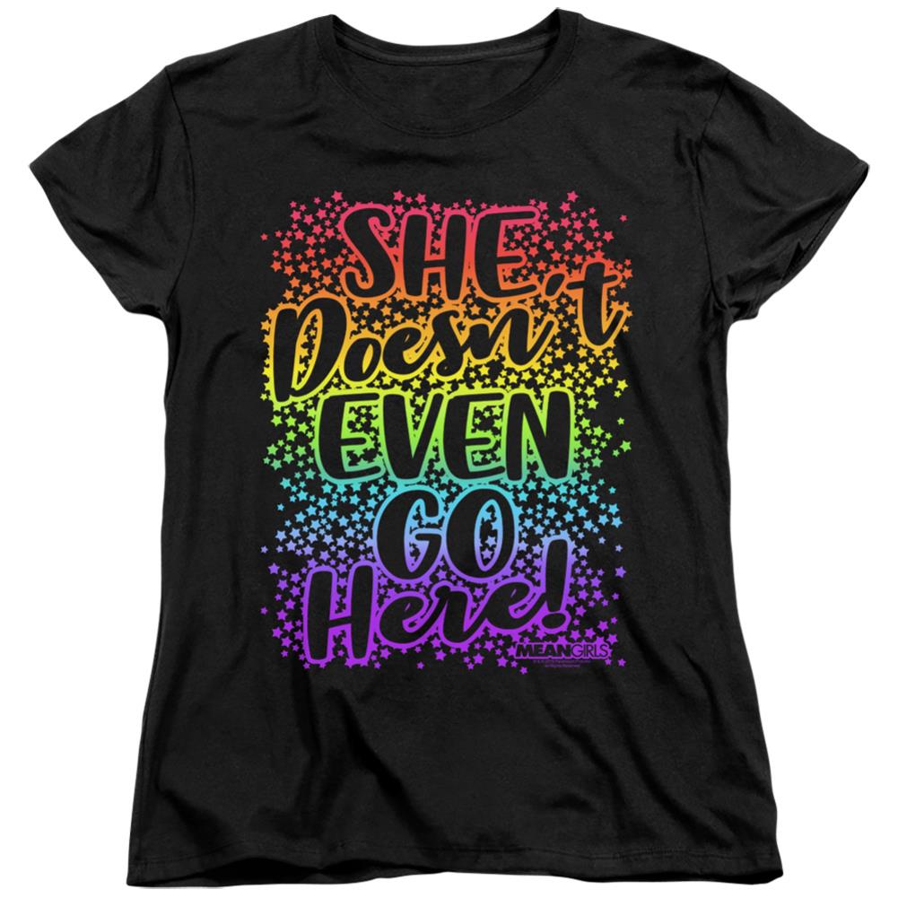Mean Girls Doesn'T Go Here Women's 18/1 Cotton Short-Sleeve T-Shirt