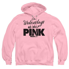 Mean Girls Pink Men's Pull-Over 75 25 Poly Hoodie