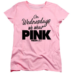 Mean Girls Pink Women's 18/1 Cotton Short-Sleeve T-Shirt