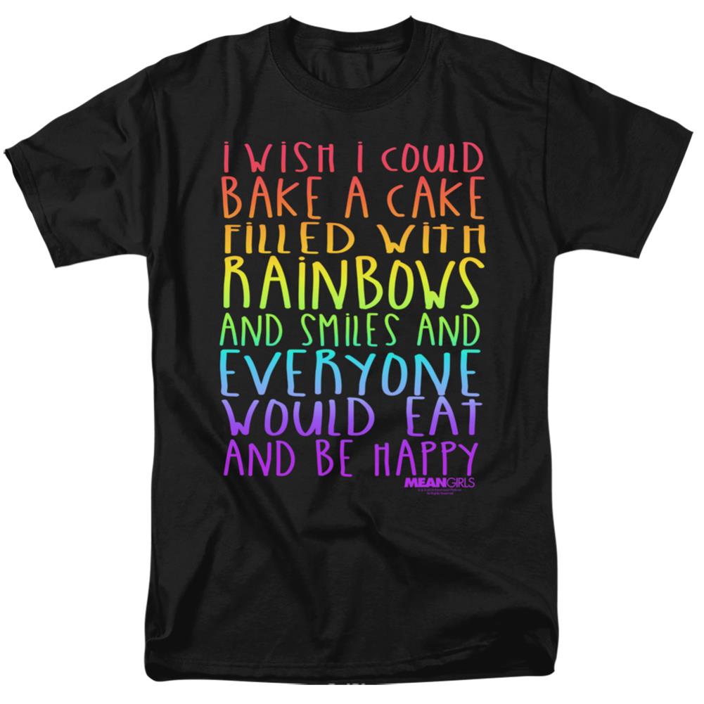 Mean Girls Rainbows And Cake Men's 18/1 Cotton Short-Sleeve T-Shirt