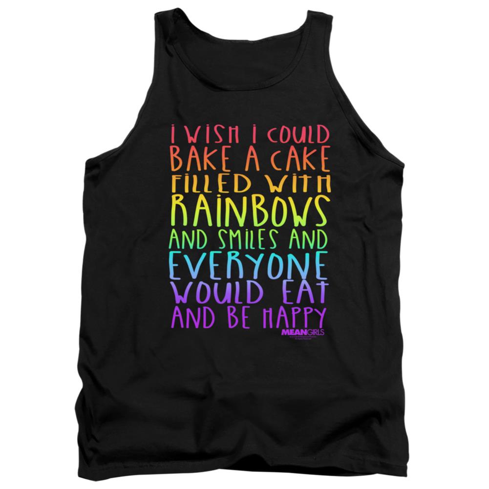 Mean Girls Rainbows And Cake Men's 18/1 Cotton Tank Top