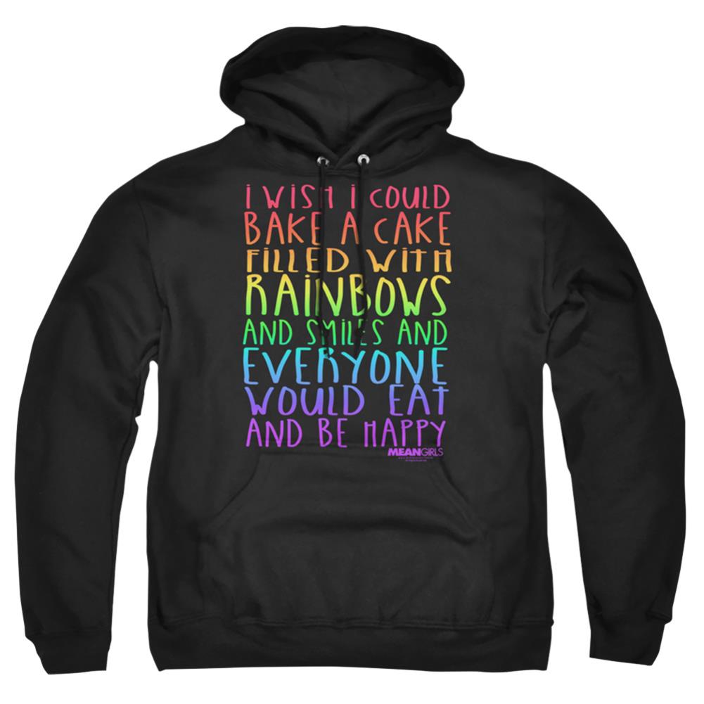 Mean Girls Rainbows And Cake Men's Pull-Over 75 25 Poly Hoodie