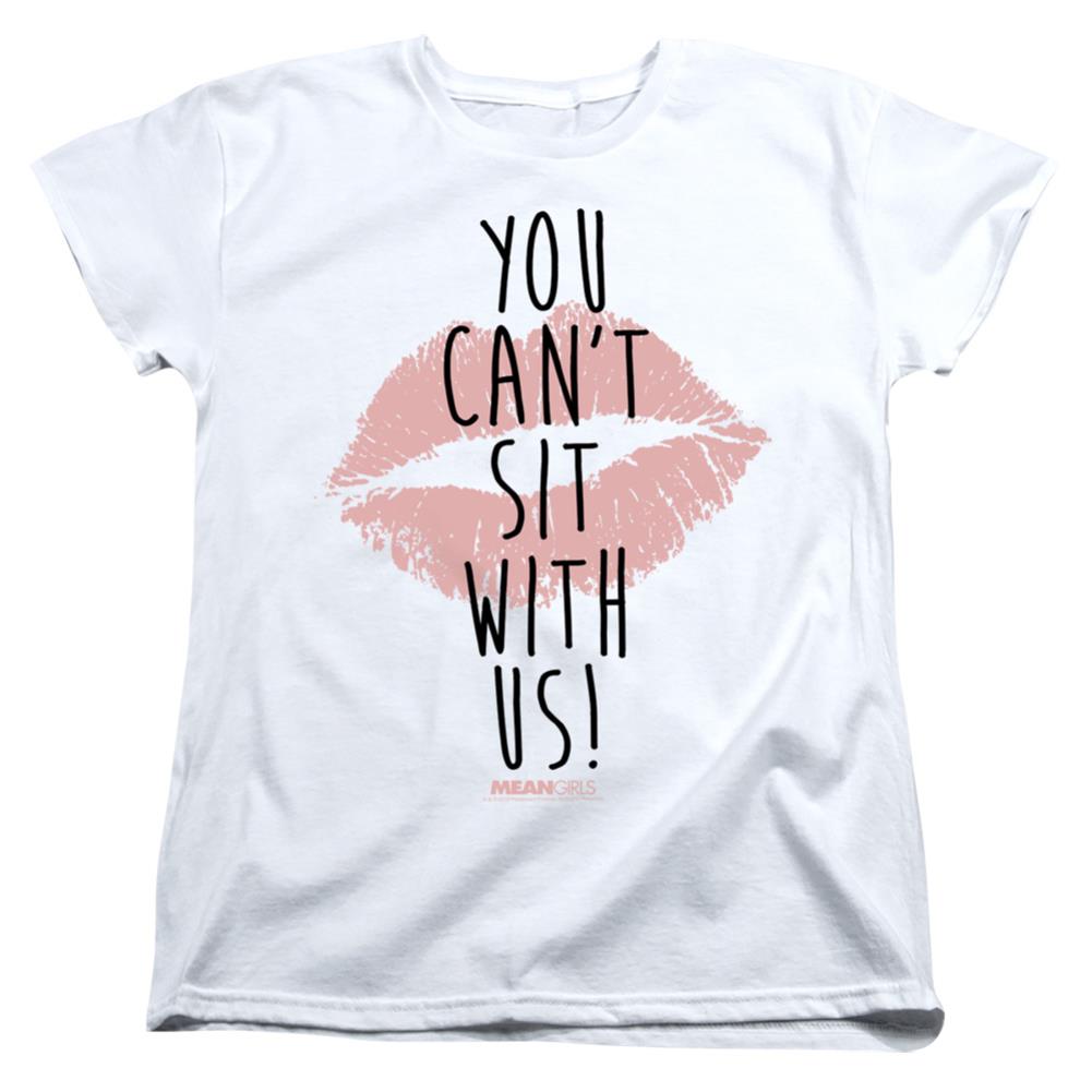 Mean Girls You Cant Sit With Us Women's 18/1 Cotton Short-Sleeve T-Shirt
