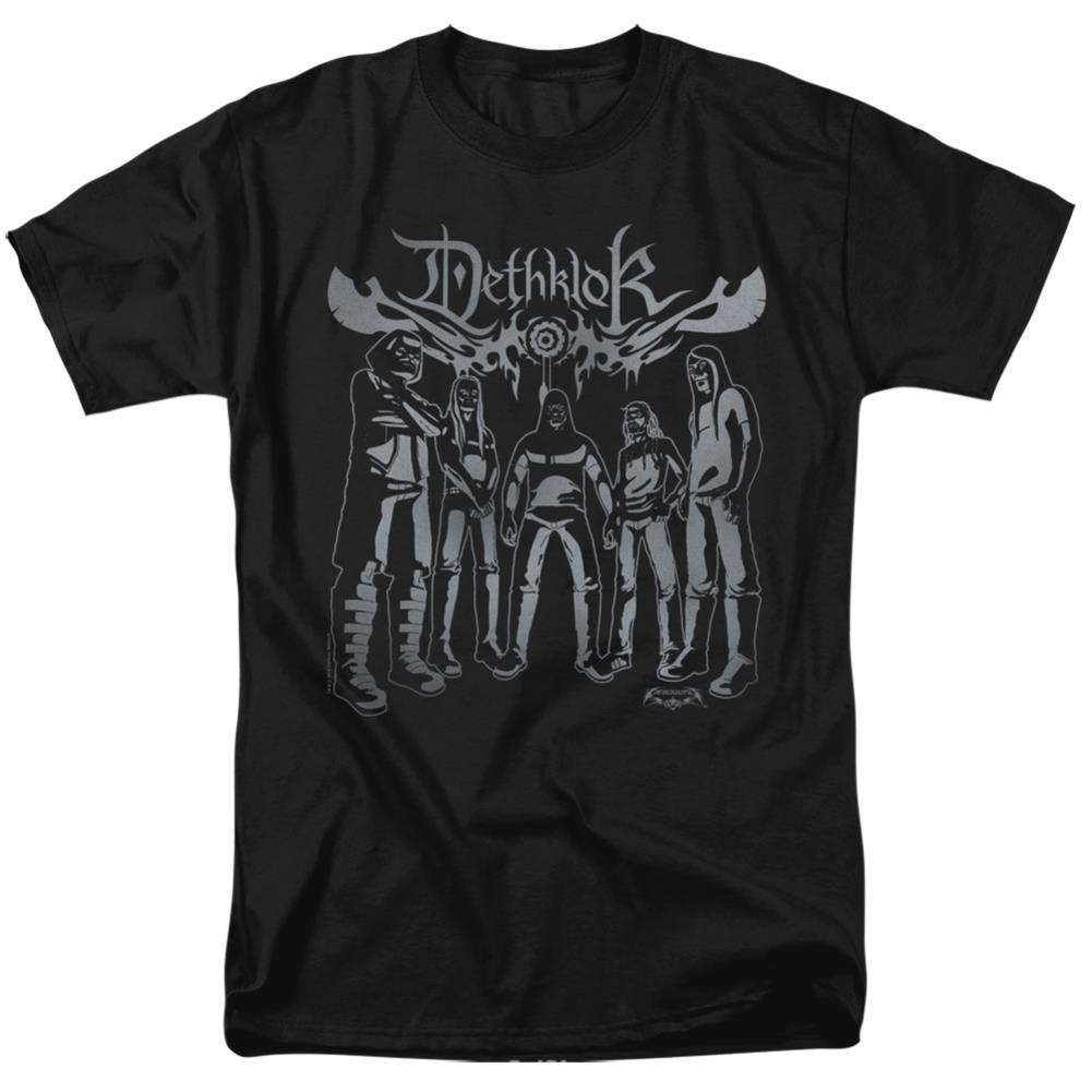 Metalocalypse Dethklok Band Men's 18/1 Cotton Short-Sleeve T-Shirt