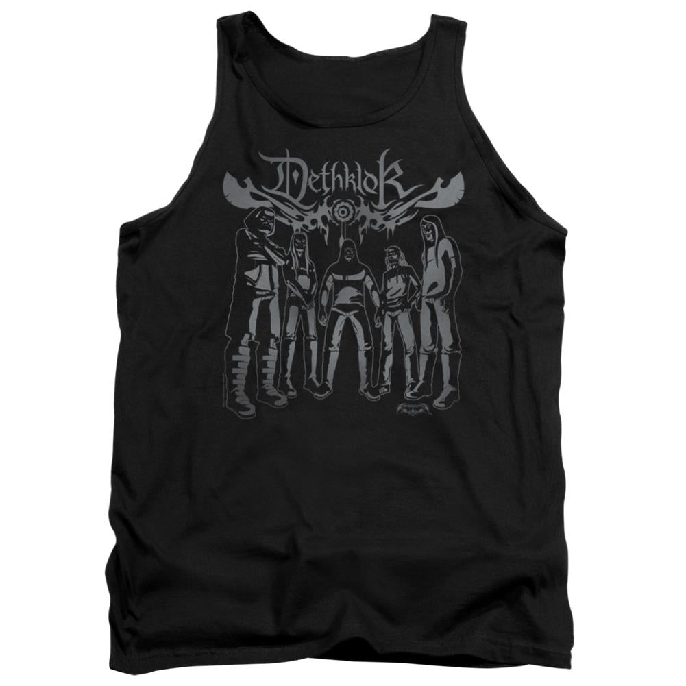 Metalocalypse Dethklok Band Men's 18/1 Cotton Tank Top
