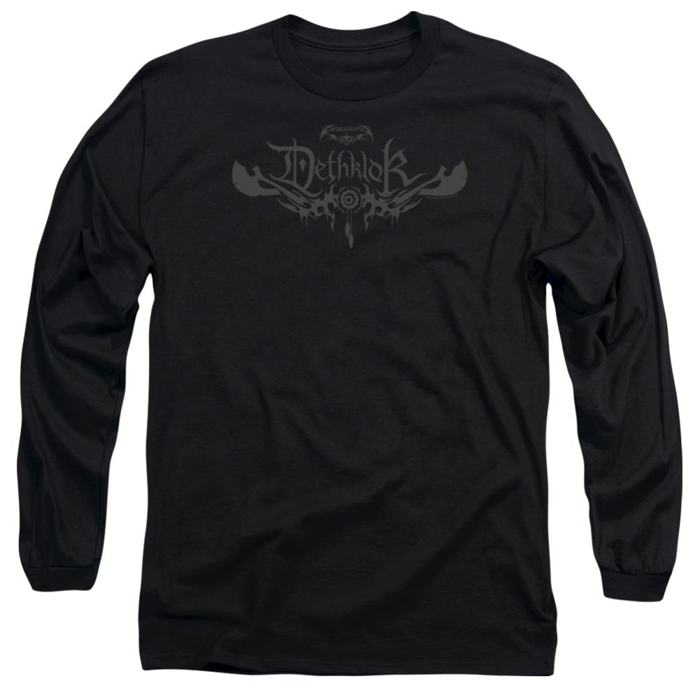 Metalocalypse Dethklok Logo Men's 18/1 Cotton Long-Sleeve T-Shirt