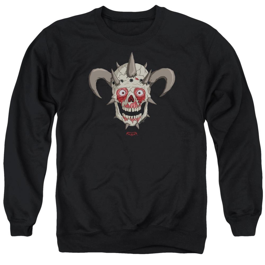 Metalocalypse Facebones Men's Crewneck 50 50 Poly Long-Sleeve T-Shirt