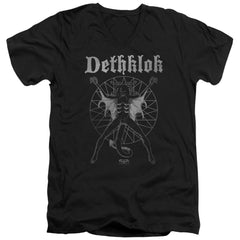Metalocalypse Sigil Men's 30/1 Cotton Slim V-Neck T-Shirt
