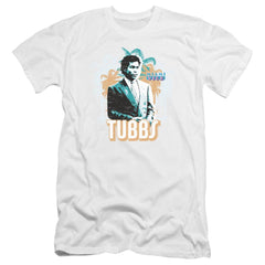 Miami Vice Tubbs Men's Ultra-Soft 30/1 Cotton Slim Short-Sleeve T-Shirt