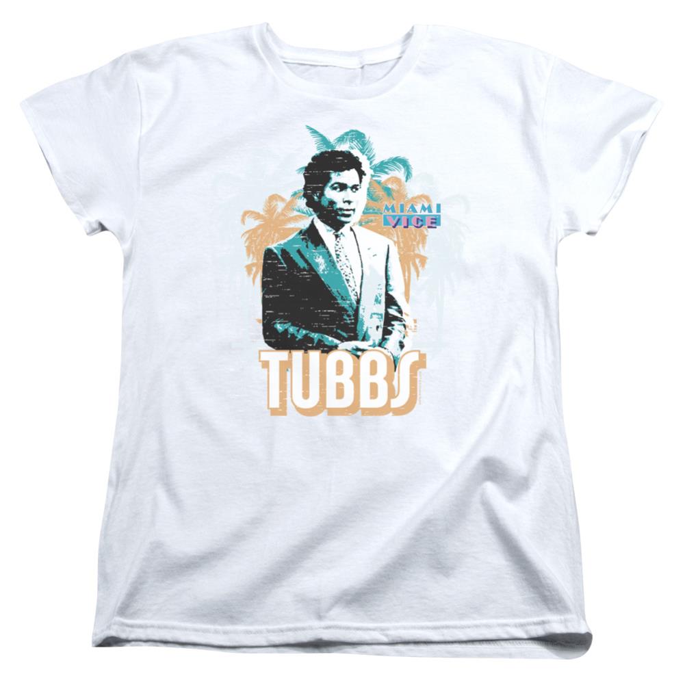 Miami Vice Tubbs Women's 18/1 Cotton Short-Sleeve T-Shirt