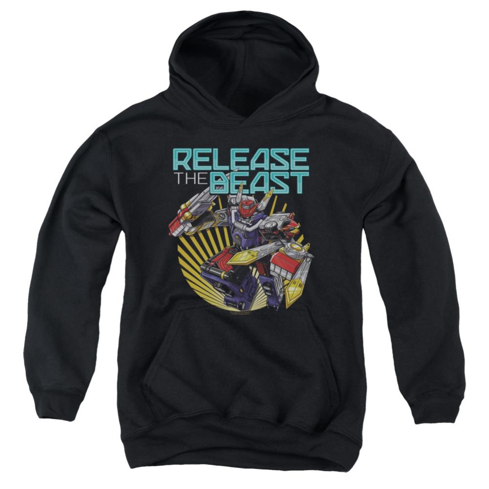 Mighty Morphin Power Rangers Beast Release Youth Cotton Poly Pull-Over Hoodie